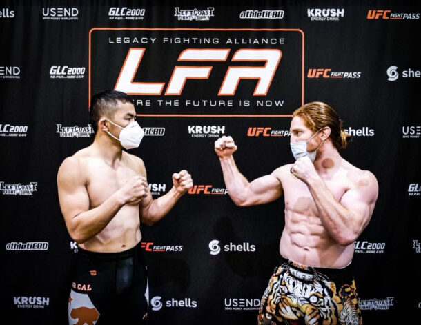LFA 103 weigh-in results